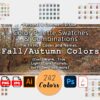Fall and Autumn Color Palettes