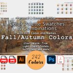 Fall and Autumn Color Palettes