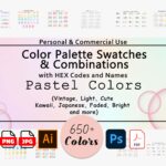 Pastel Color Palette Combinations