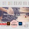 all seasons wedding color palettes