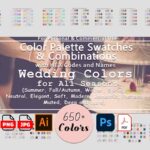 all seasons wedding color palettes
