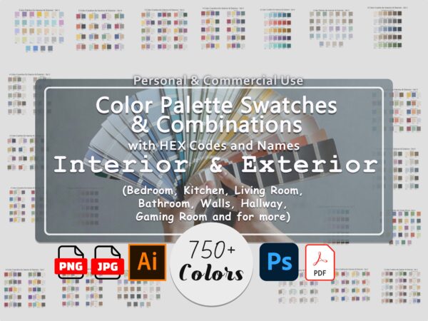 Interior and Exterior Color Palette Combinations