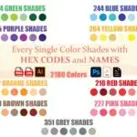 All Shades Color Palette Bundle