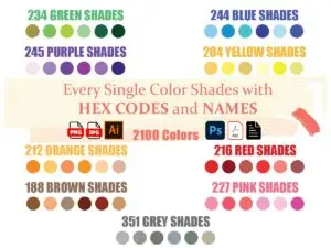All Shades Color Palette Bundle