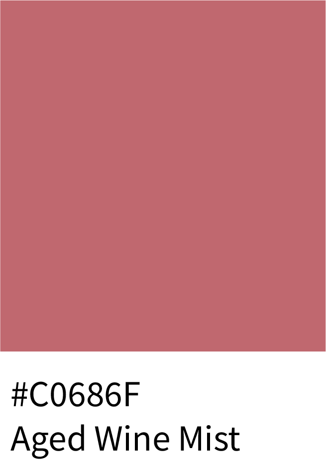 #C0686F Aged Wine Mist Color Hex Code