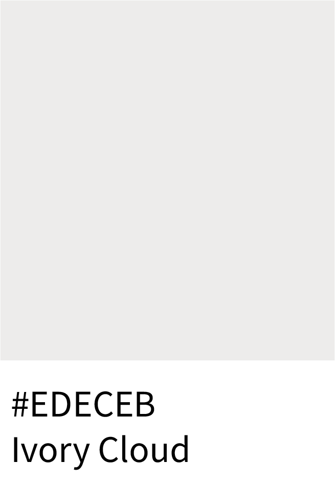 Ivory Cloud Color Hex Code #EDECEB