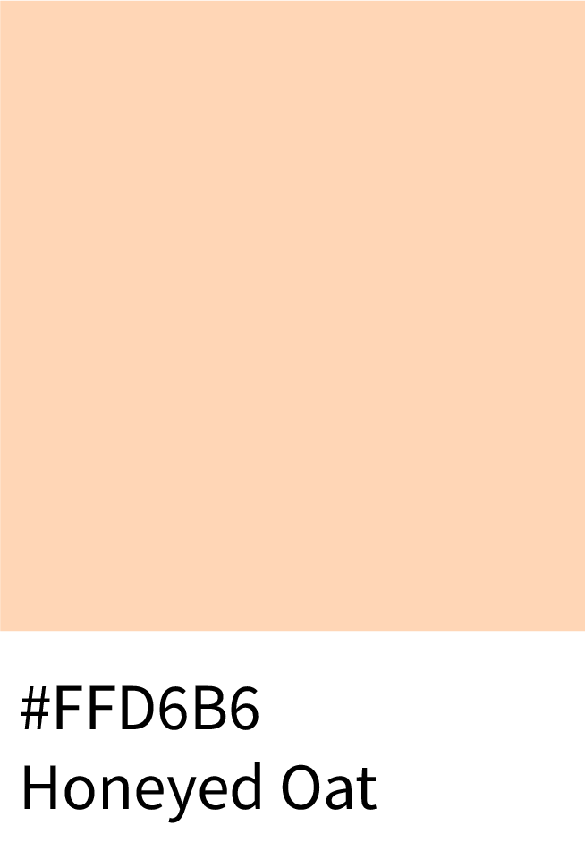 #FFD6B6 Honeyed Oat Color Hex Code
