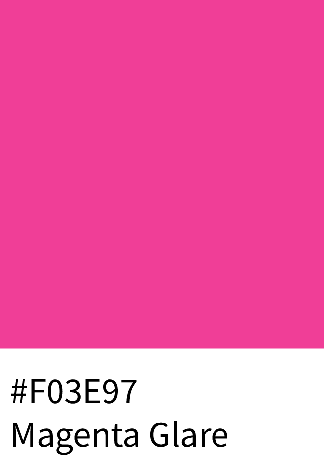 Magenta Glare Color Hex Code #F03E97
