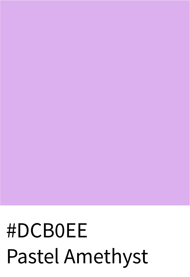 Pastel Amethyst Color Hex Code #DCB0EE