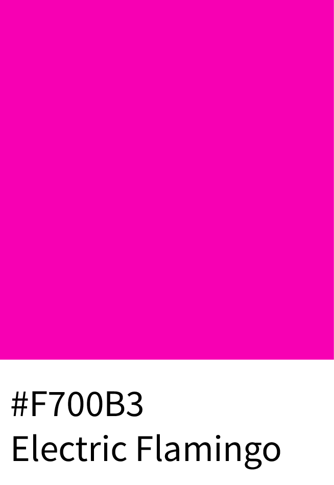 Electric Flamingo Color Hex Code #F700B3