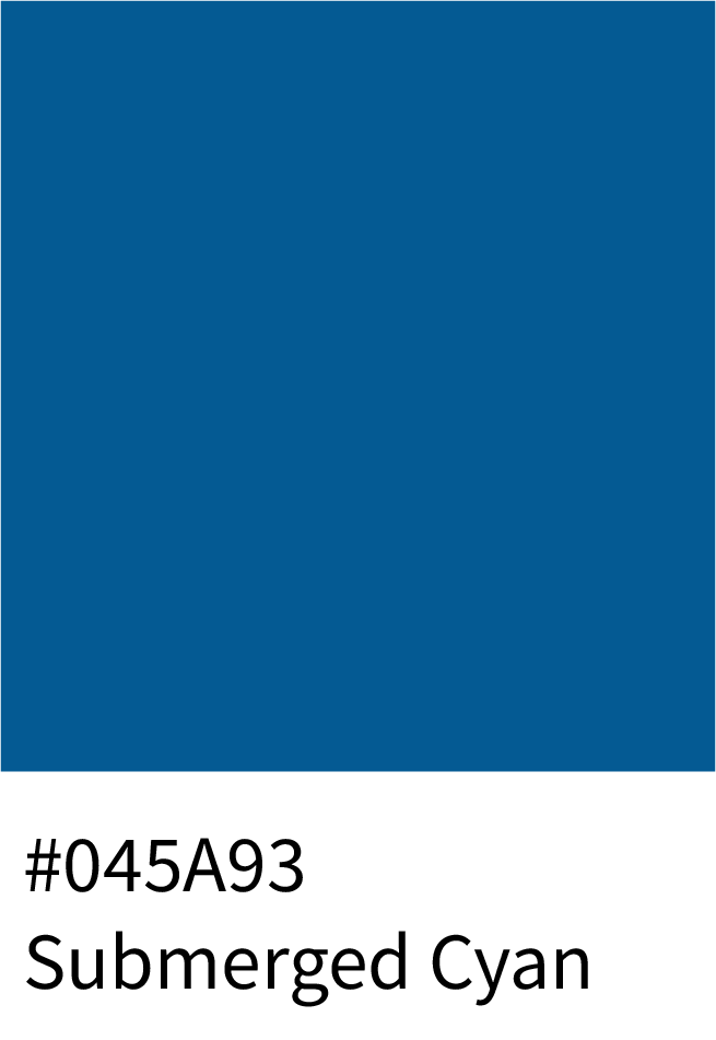 Submerged Cyan Color Hex Code #045A93
