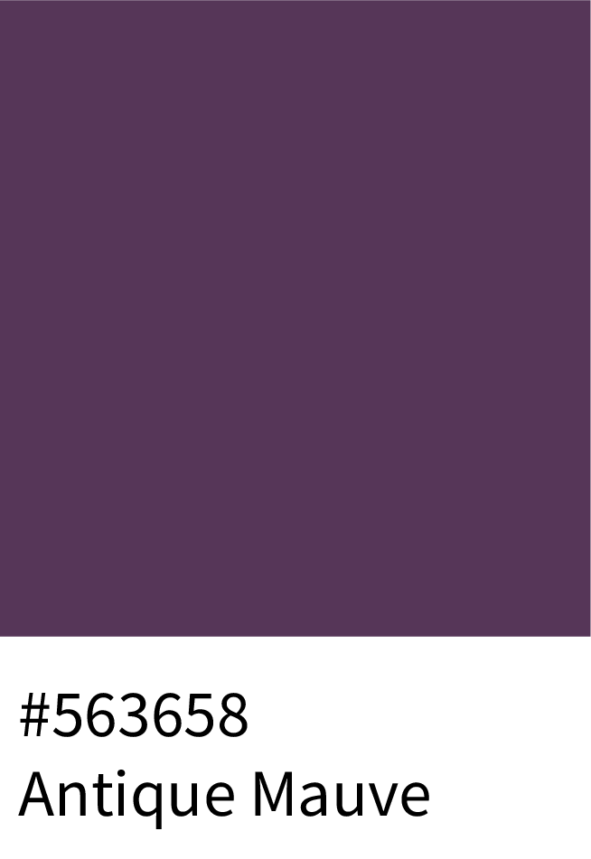 Antique Mauve Color Hex Code #563658