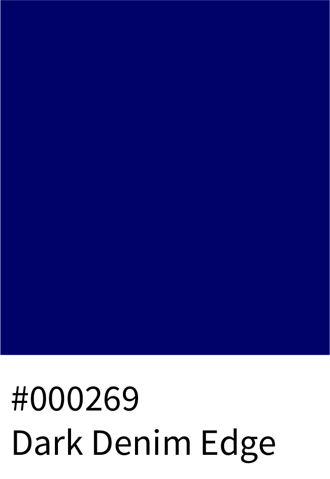 Dark Denim Edge Color Hex Code #000269