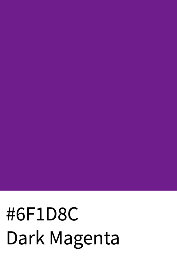 Dark Magenta Color Hex Code #6F1D8C