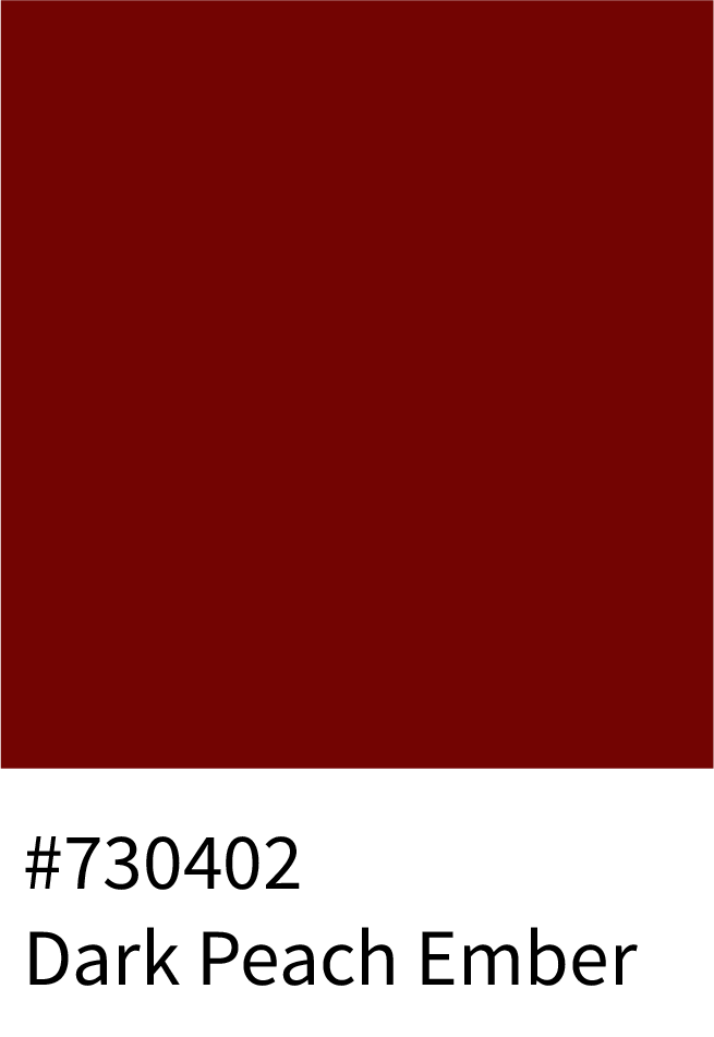 Dark Peach Ember Color Hex Code #730402