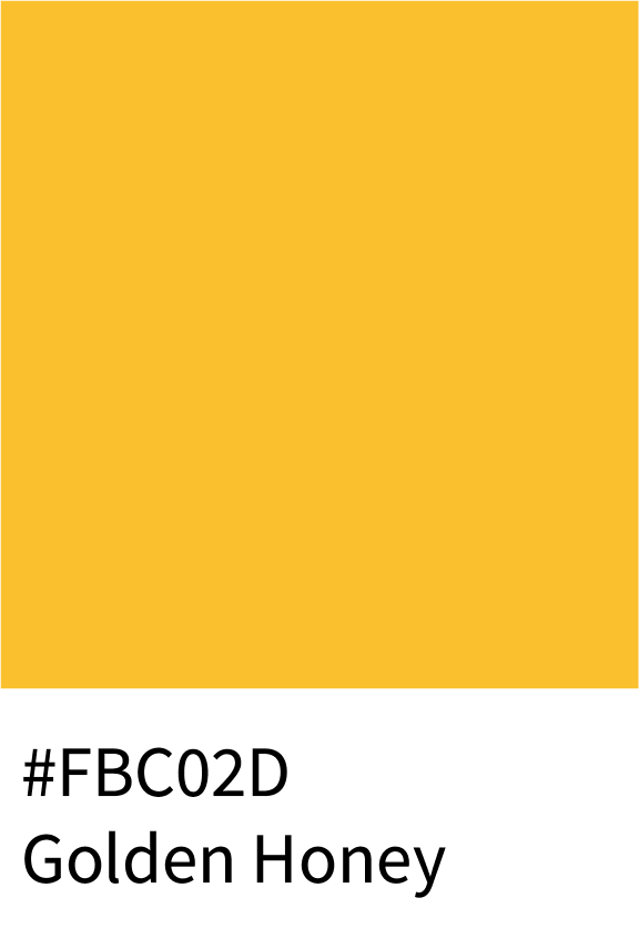 Golden Honey Color Hex Code #FBC02D