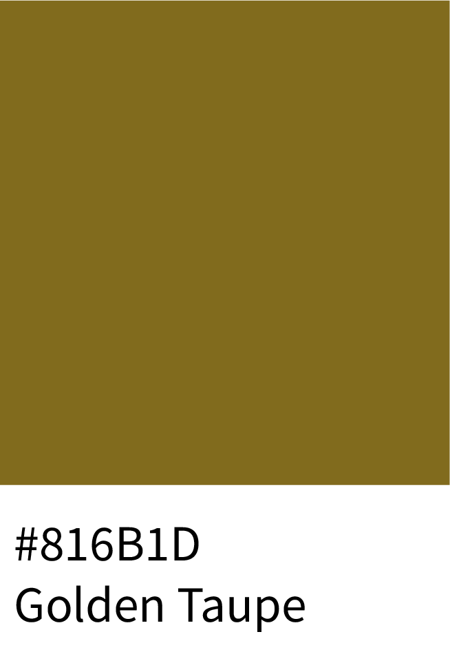 Golden Taupe Color Hex Code #816B1D