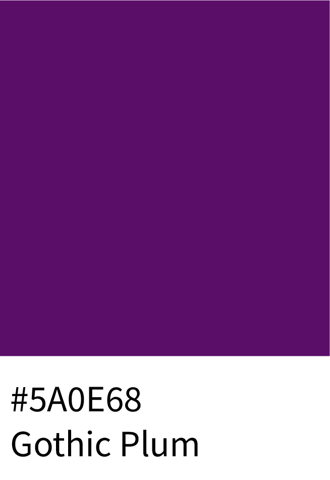 Gothic Plum Color Hex Code #5A0E68