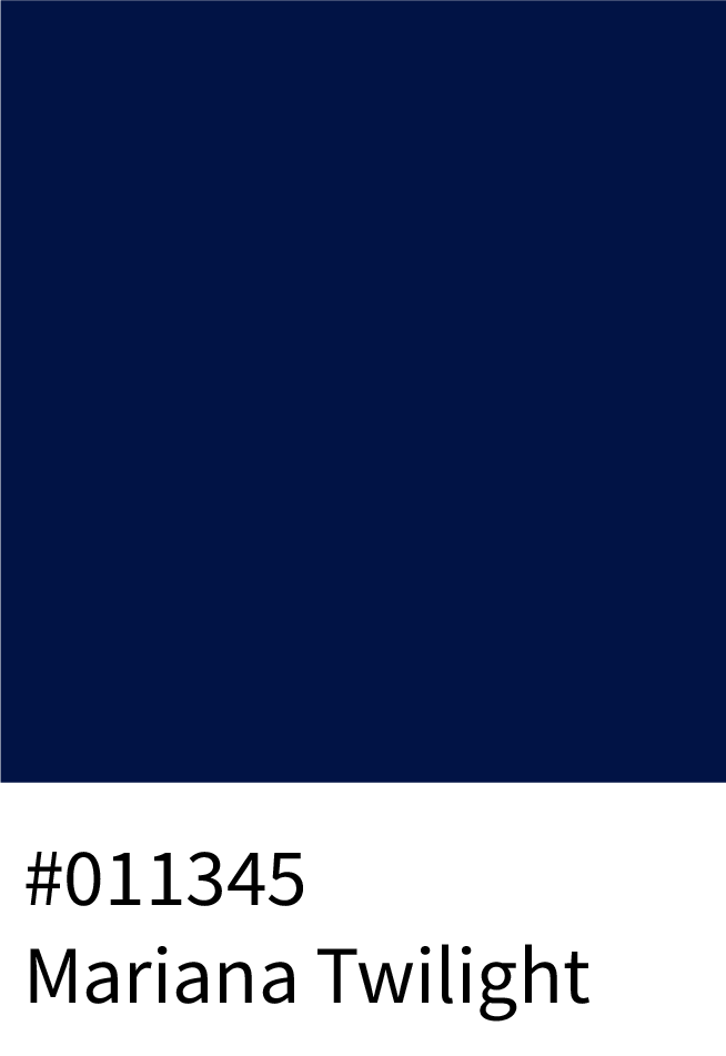 Mariana Twilight Color Hex Code #011345