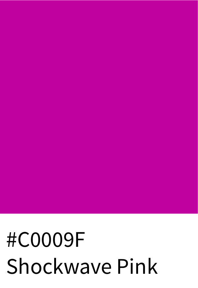 Shockwave Pink Color Hex Code #C0009F