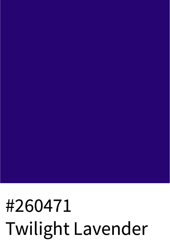 Twilight Lavender Color Hex Code #260471
