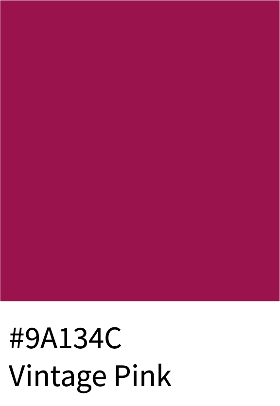 Vintage Pink Color Hex Code #9A134C