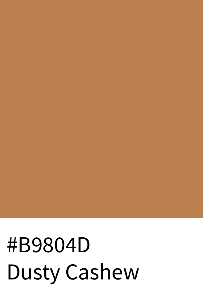 #B9804D Dusty Cashew Color Hex Code