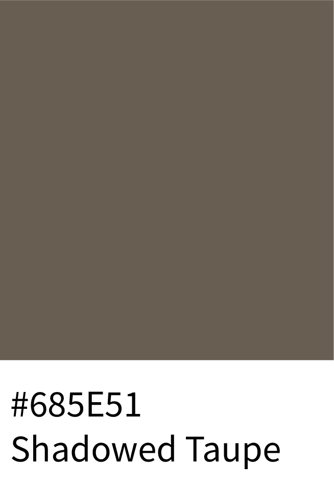 Shadowed Taupe Color Hex Code #685E51
