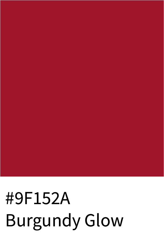 #9F152A Burgundy Glow Color Hex Code