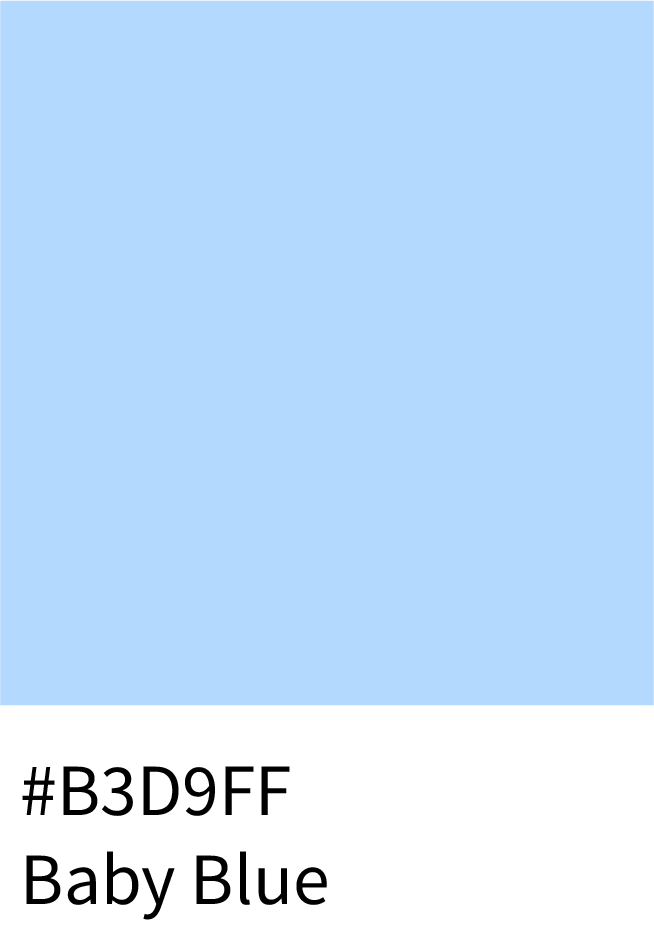 Baby Blue Color RGB Code 179, 217, 255