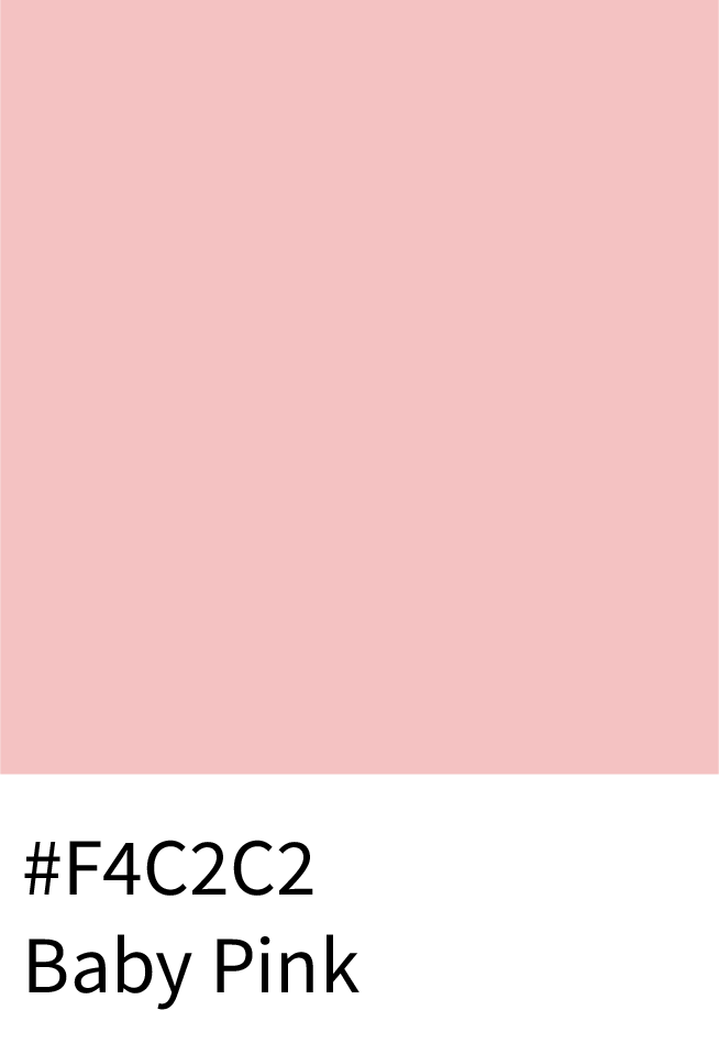 Baby Pink Color RGB Code (244, 194, 194)