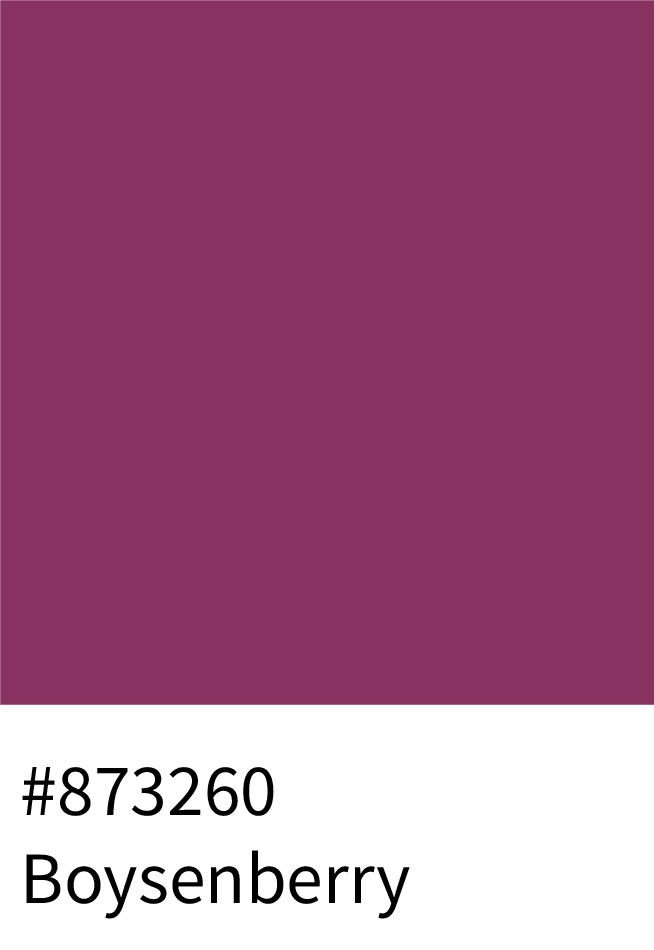 Boysenberry Color RGB Code (135, 50, 96)
