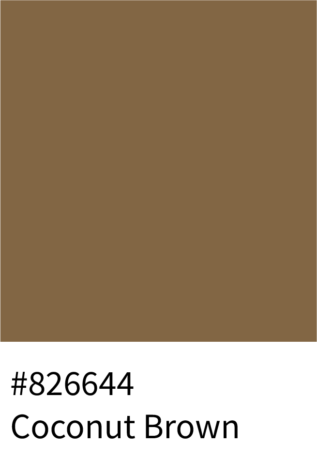 Coconut Brown Color RGB Code (130, 102, 68)