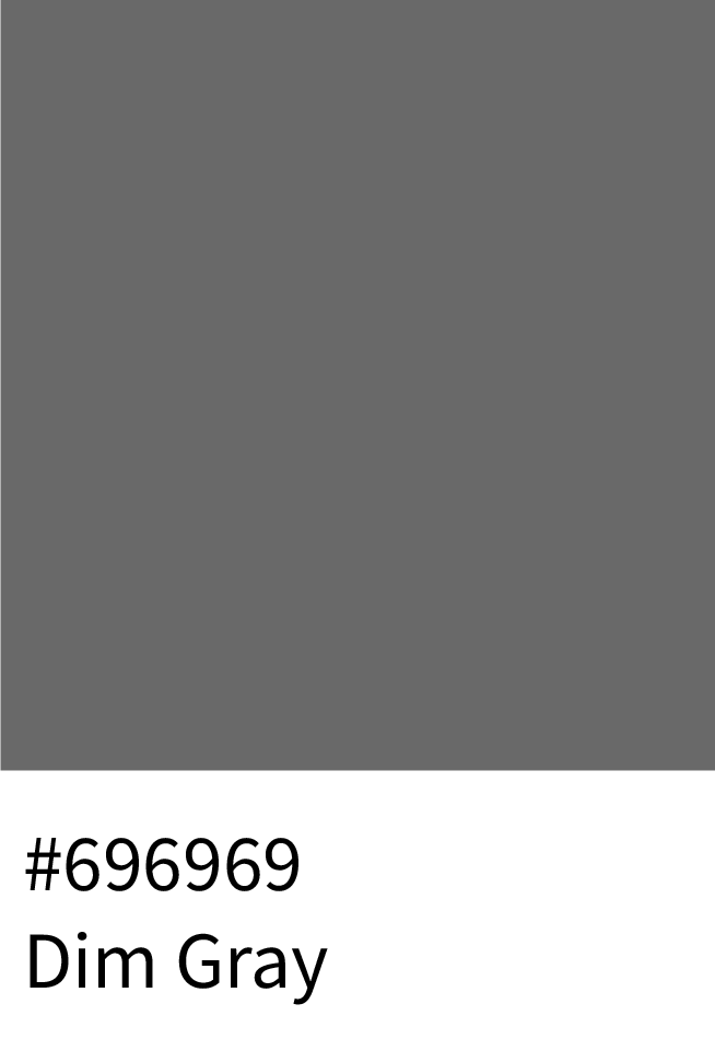 Dim Gray Color RGB Code (105, 105, 105)