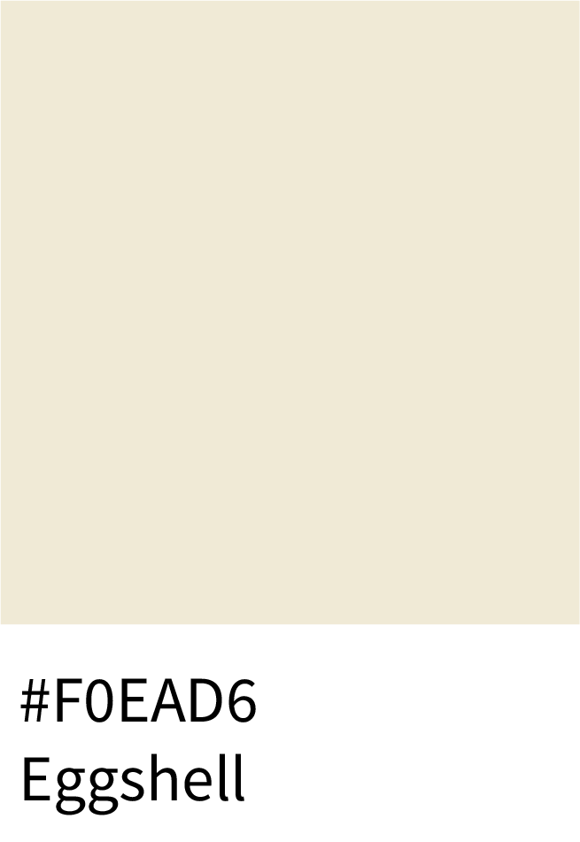Eggshell Color RGB Code (240, 234, 214)