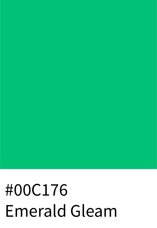 Emerald Gleam Color Hex Code #00C176