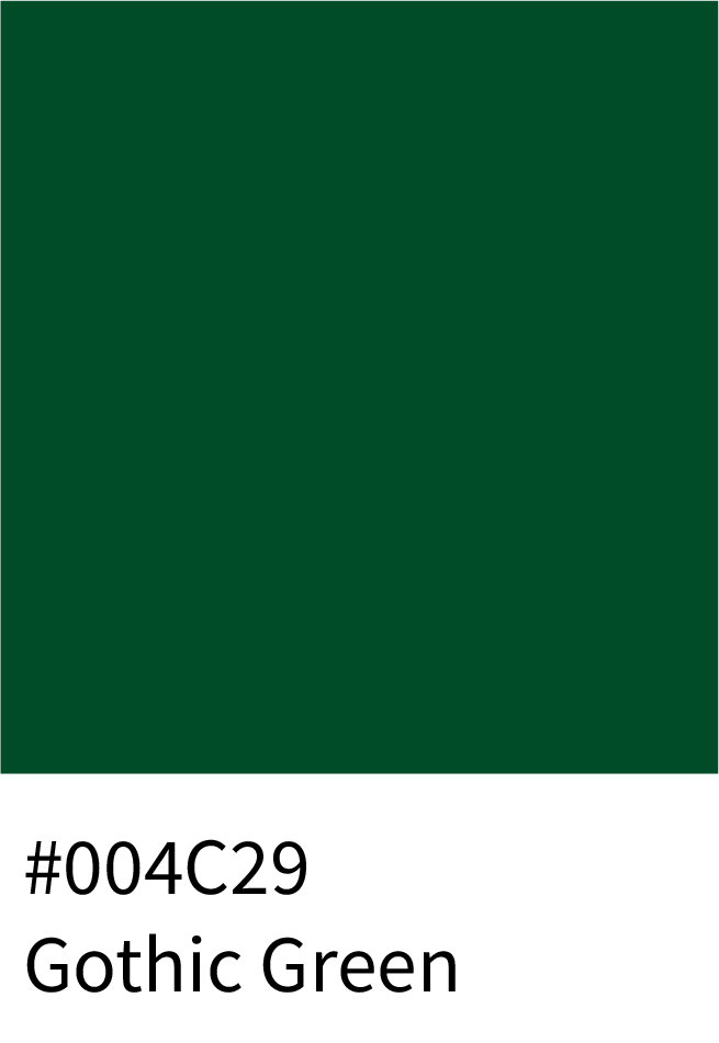 Gothic Green Color Hex Code #004C29