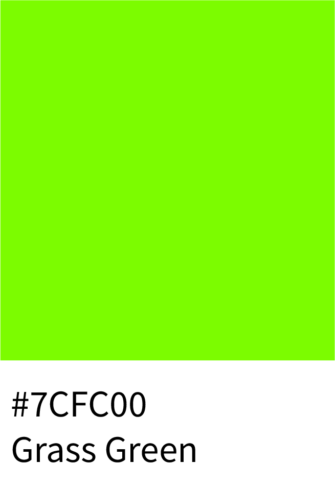 Grass Green Color RGB Code (124, 252, 0)