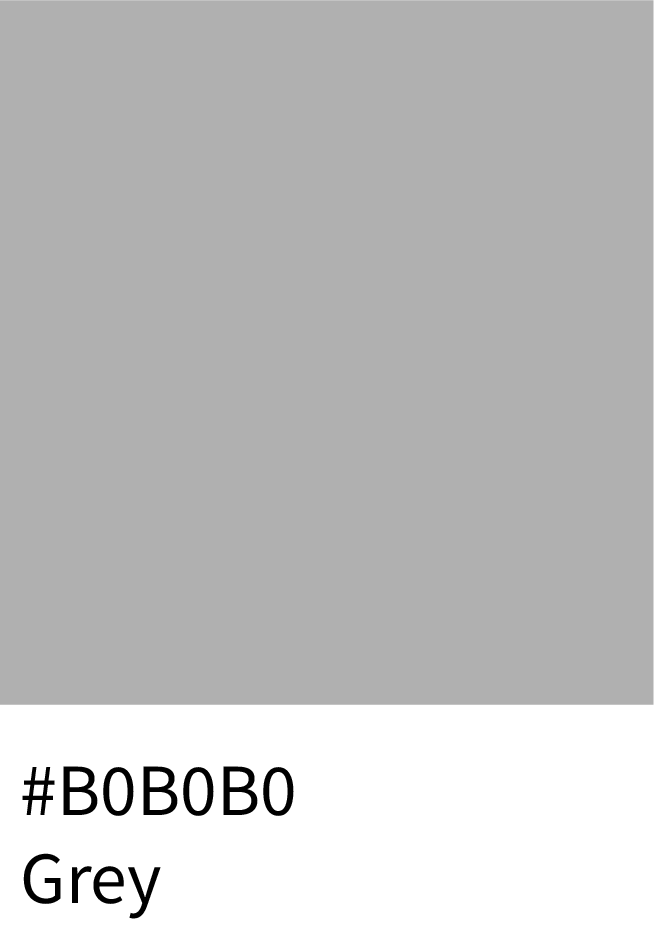 Grey Color Hex Code #B0B0B0