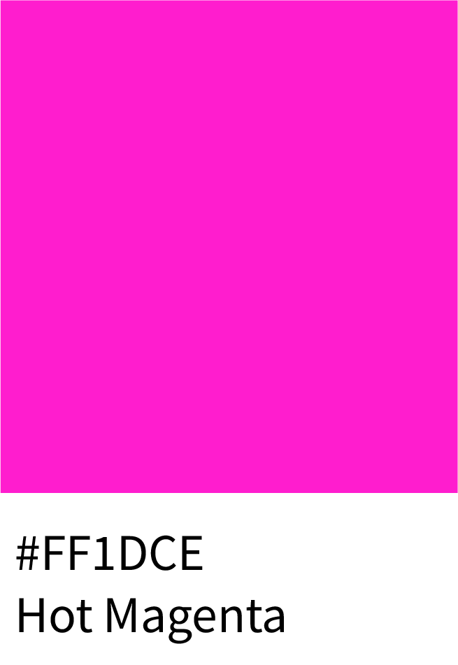Hot Magenta Color RGB Code (255, 29, 206)