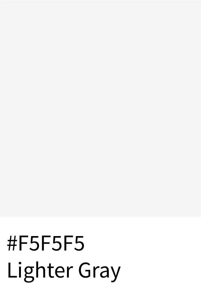 Lighter Gray Color RGB Code (245, 245, 245)