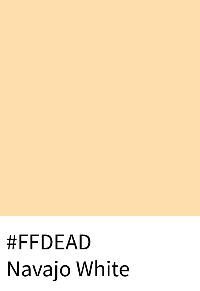 Navajo White Color RGB Code (255, 222, 173)
