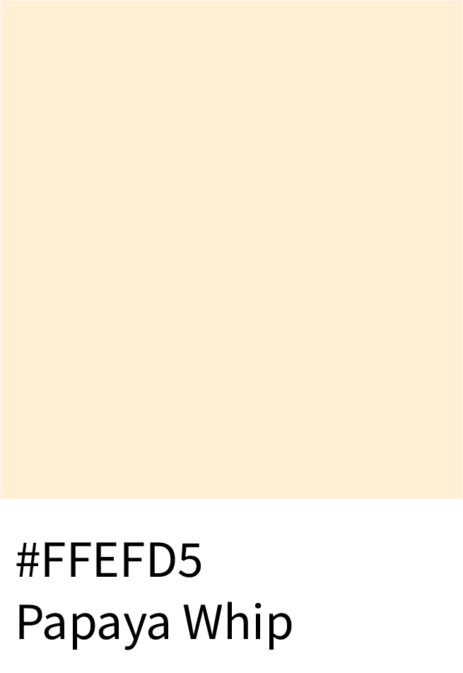 Papaya Whip Color RGB Code (255, 239, 213)