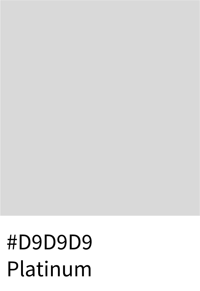 Platinum Color RGB Code (217, 217, 217)