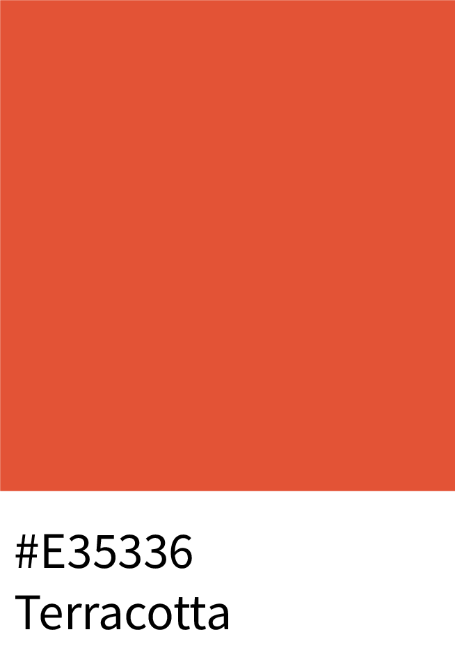 Terracotta Color RGB Code (227, 83, 54)