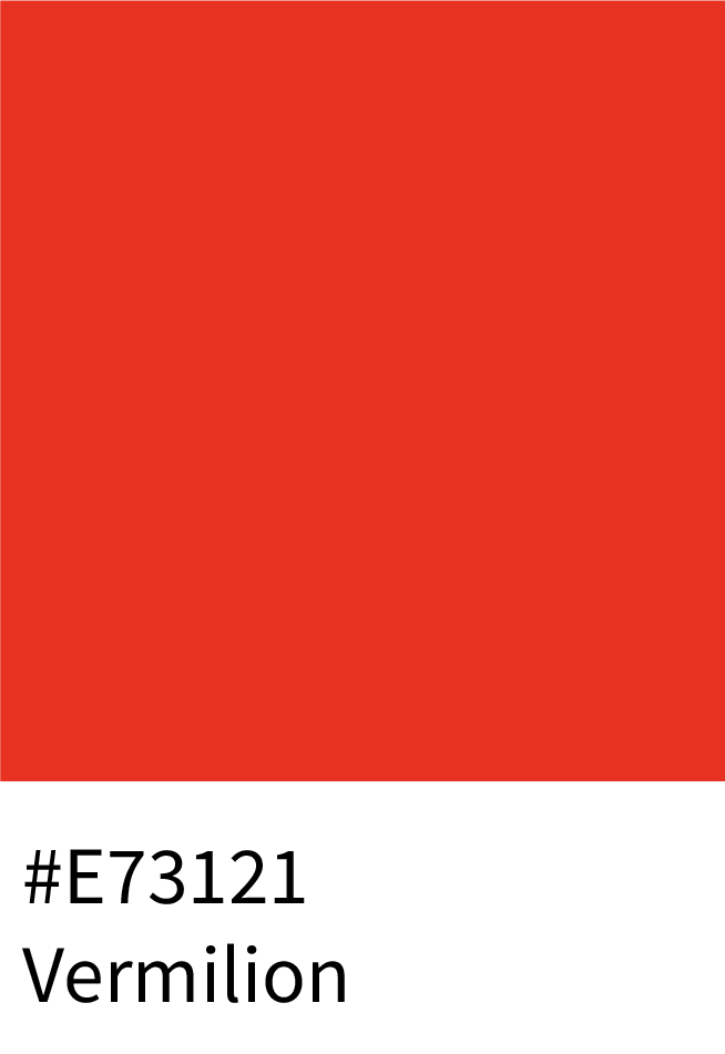 Vermilion Color RGB Code (231, 49, 33)