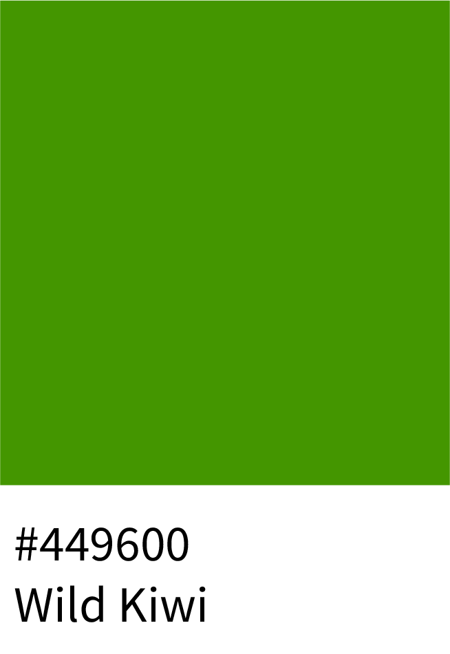 Wild Kiwi Color Hex Code #449600