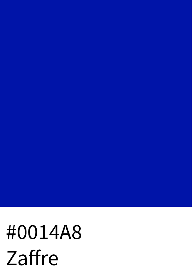 Zaffre Color RGB Code 0, 20, 168