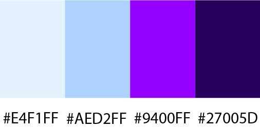 4 Color Bright Neon Palette 8 Color Hex Code