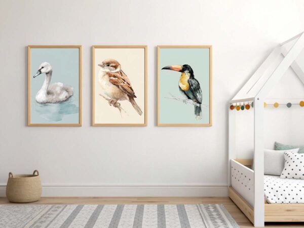 Forest Baby Animal Wall Art